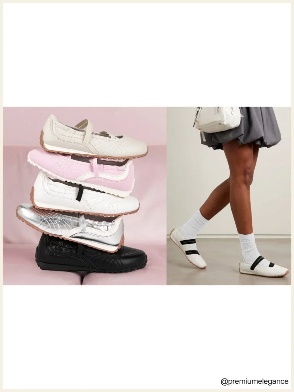 Women's Mary Jane Sneakers Comfortable Ballet Flats Elastic Strap Closed Toe